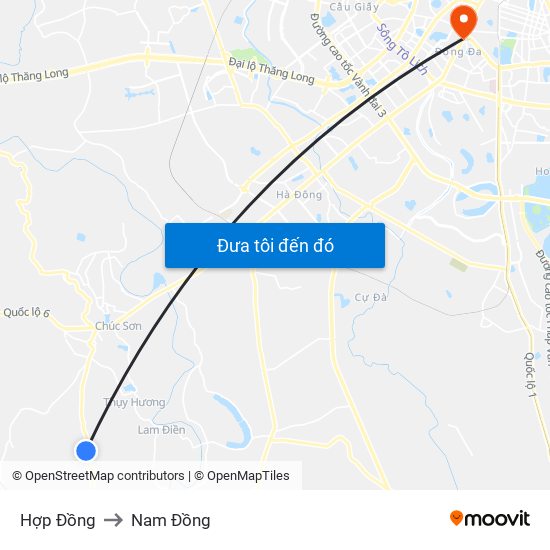 Hợp Đồng to Nam Đồng map