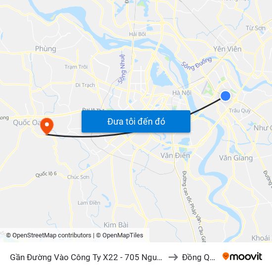 Gần Đường Vào Công Ty X22 - 705 Nguyễn Văn Linh to Đồng Quang map