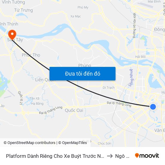 Platform Dành Riêng Cho Xe Buýt Trước Nhà 604 Trường Chinh to Ngô Quyền map