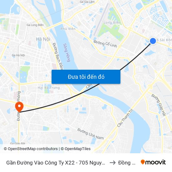Gần Đường Vào Công Ty X22 - 705 Nguyễn Văn Linh to Đồng Tâm map