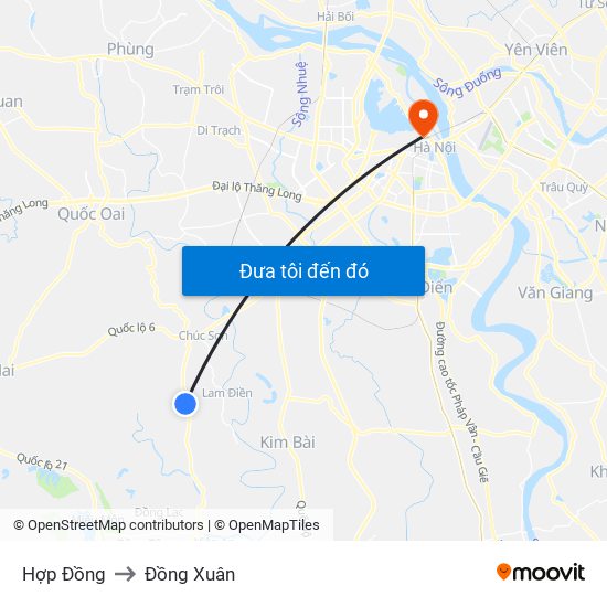 Hợp Đồng to Đồng Xuân map