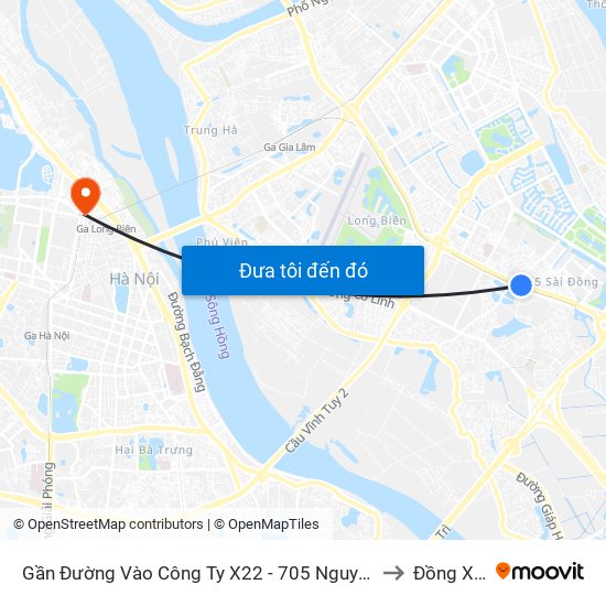 Gần Đường Vào Công Ty X22 - 705 Nguyễn Văn Linh to Đồng Xuân map