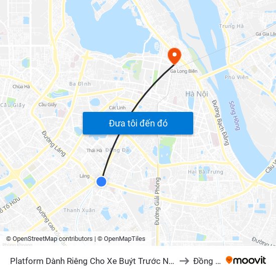 Platform Dành Riêng Cho Xe Buýt Trước Nhà 604 Trường Chinh to Đồng Xuân map
