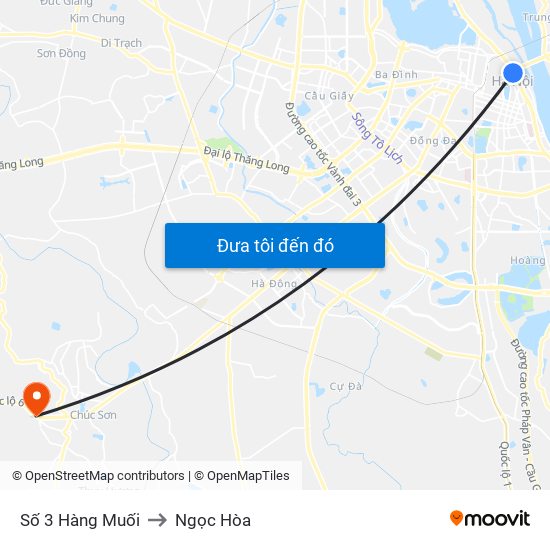 Số 3 Hàng Muối to Ngọc Hòa map