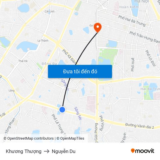 Khương Thượng to Nguyễn Du map