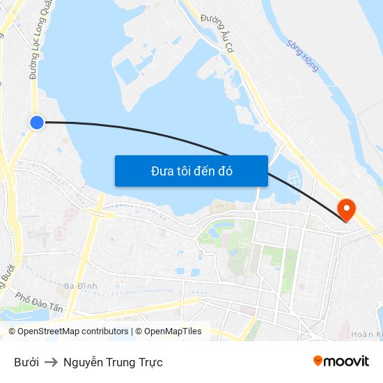 Bưởi to Nguyễn Trung Trực map