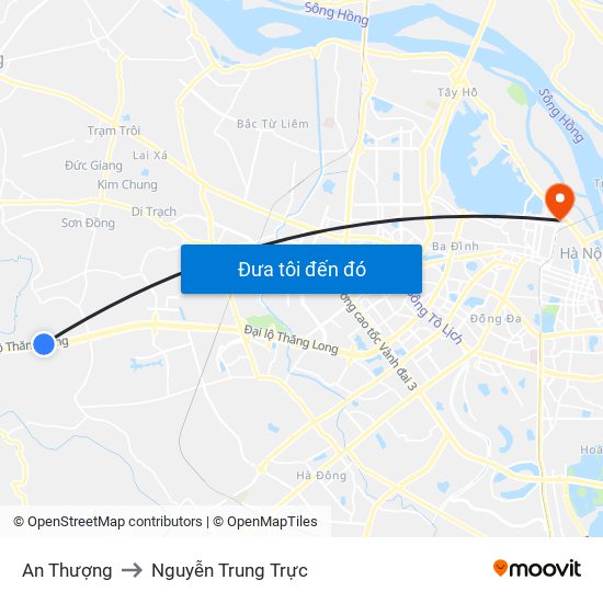 An Thượng to Nguyễn Trung Trực map