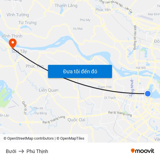 Bưởi to Phú Thịnh map