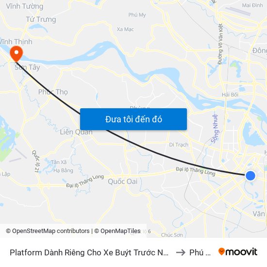 Platform Dành Riêng Cho Xe Buýt Trước Nhà 604 Trường Chinh to Phú Thịnh map