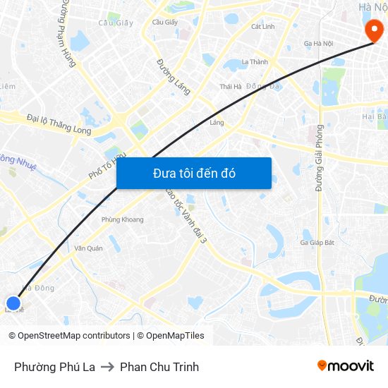 Phường Phú La to Phan Chu Trinh map