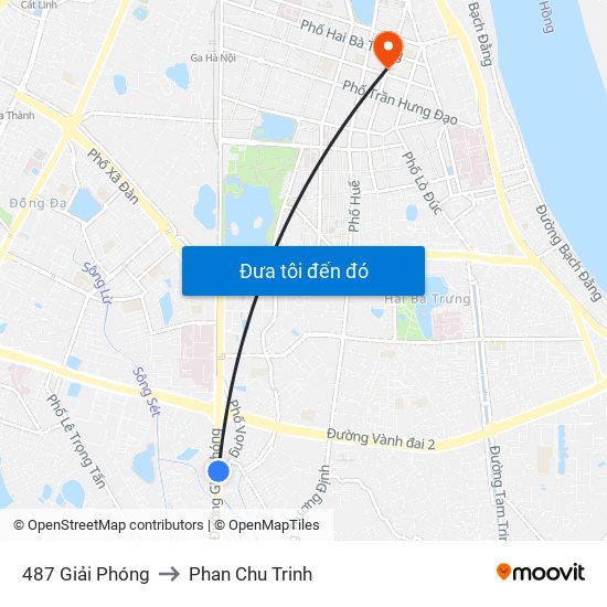 487 Giải Phóng to Phan Chu Trinh map