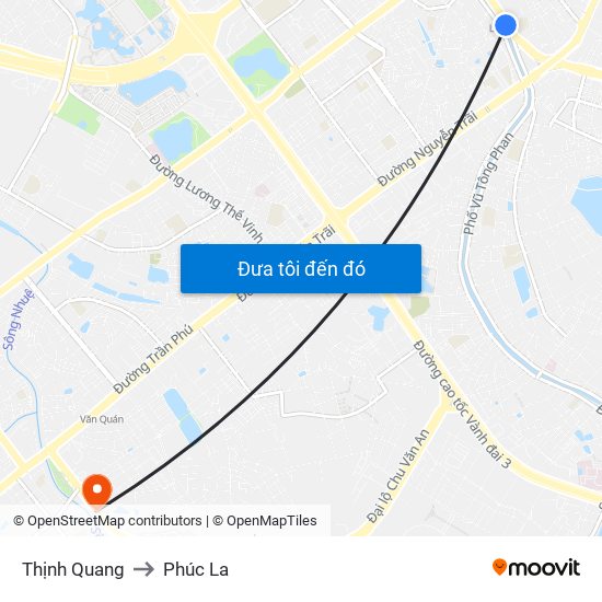 Thịnh Quang to Phúc La map