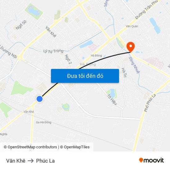 Văn Khê to Phúc La map