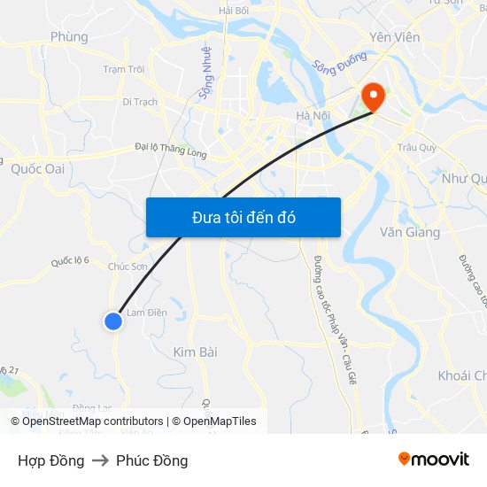 Hợp Đồng to Phúc Đồng map