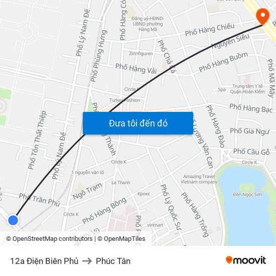 12a Điện Biên Phủ to Phúc Tân map