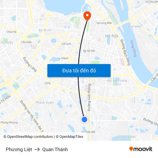 Phương Liệt to Quán Thánh map