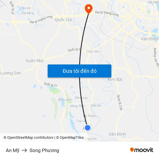 An Mỹ to Song Phương map