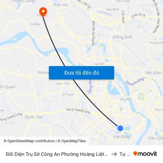 Đối Diện Trụ Sở Công An Phường Hoàng Liệt- 1277 Giải Phóng to Tự Lập map