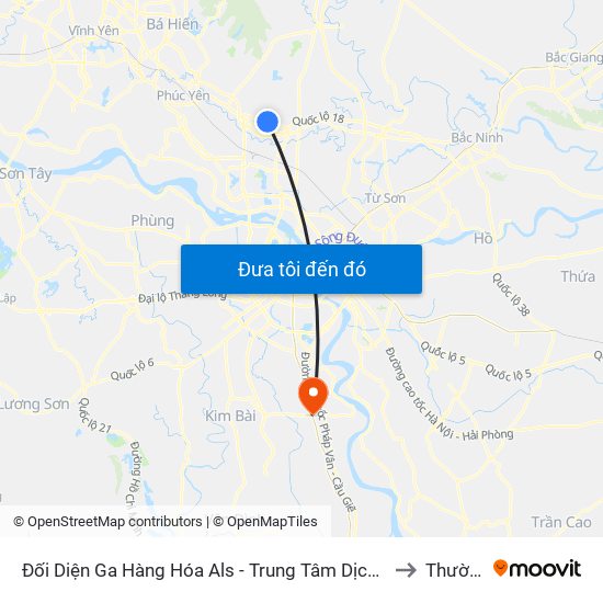 Đối Diện Ga Hàng Hóa Als - Trung Tâm Dịch Vụ Kỹ Thuật Cung Ứng Điện to Thường Tín map