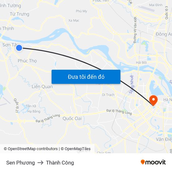 Sen Phương to Thành Công map