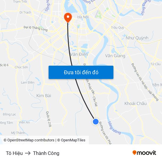 Tô Hiệu to Thành Công map