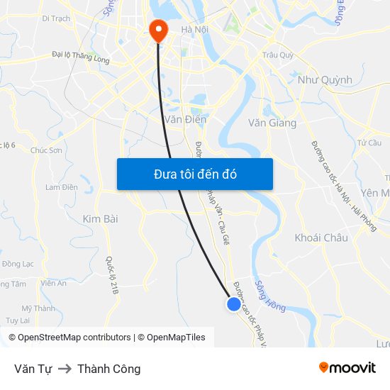 Văn Tự to Thành Công map