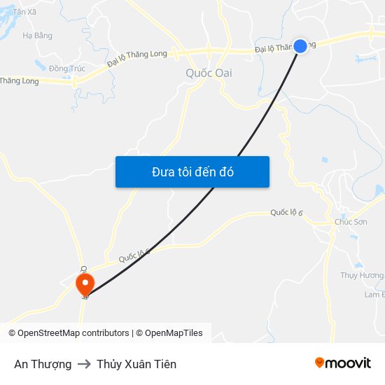 An Thượng to Thủy Xuân Tiên map