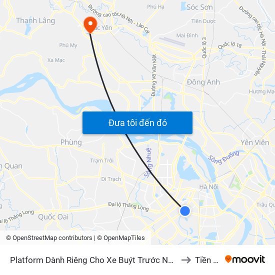 Platform Dành Riêng Cho Xe Buýt Trước Nhà 604 Trường Chinh to Tiền Châu map