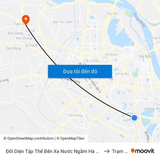 Đối Diện Tập Thể Bến Xe Nước Ngầm Hà Nội - Ngọc Hồi to Trạm Trôi map