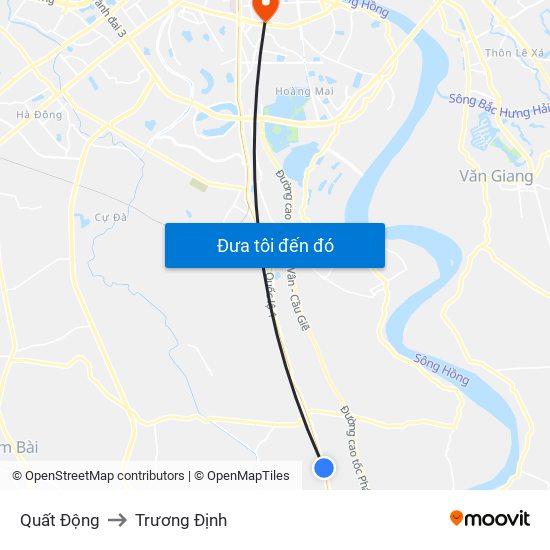 Quất Động to Trương Định map