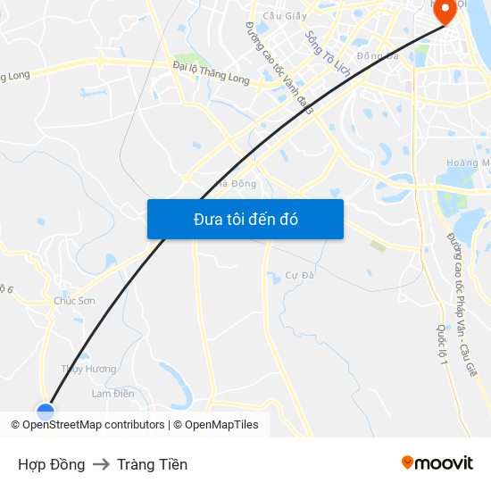 Hợp Đồng to Tràng Tiền map