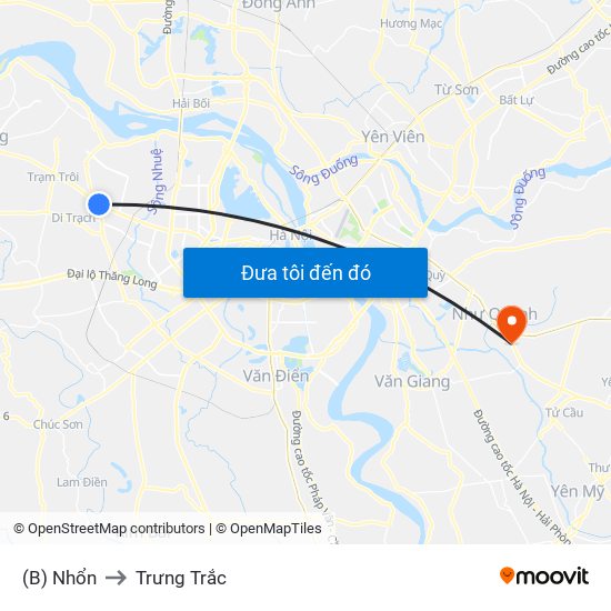 (B) Nhổn to Trưng Trắc map