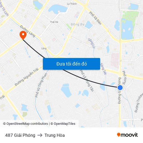 487 Giải Phóng to Trung Hòa map