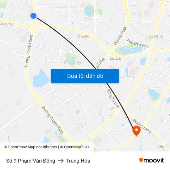 Trường Phổ Thông Hermam Gmeiner - Phạm Văn Đồng to Trung Hòa map