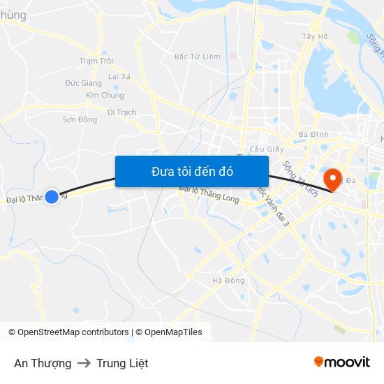 An Thượng to Trung Liệt map