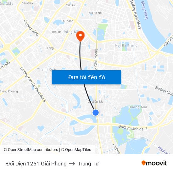 Đối Diện 1251 Giải Phóng to Trung Tự map