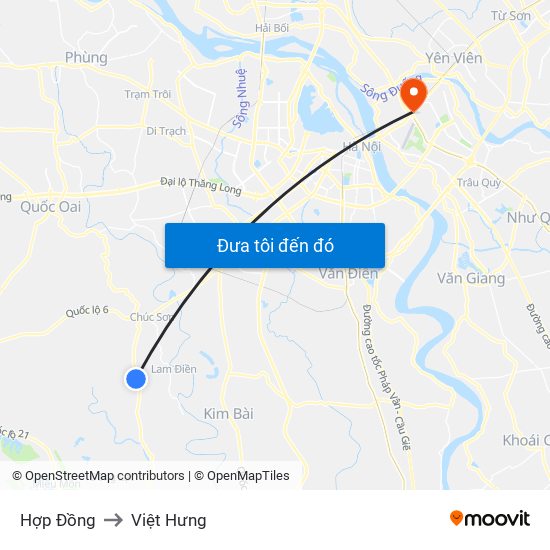 Hợp Đồng to Việt Hưng map