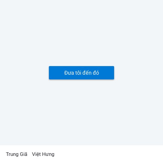 Trung Giã to Việt Hưng map