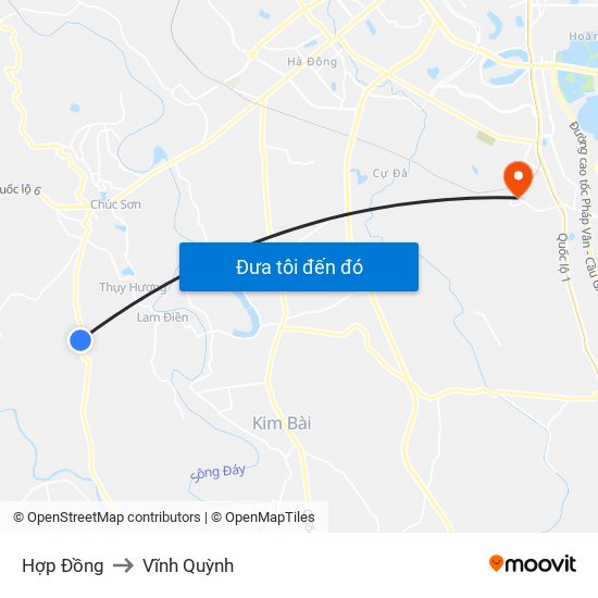 Hợp Đồng to Vĩnh Quỳnh map