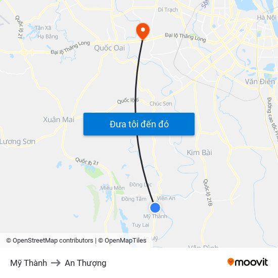 Mỹ Thành to An Thượng map