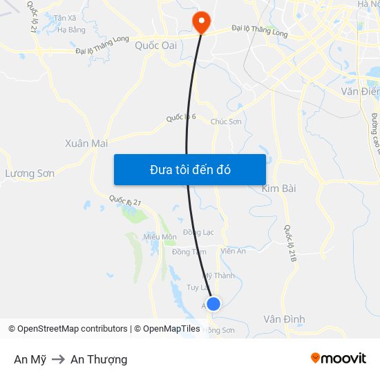 An Mỹ to An Thượng map