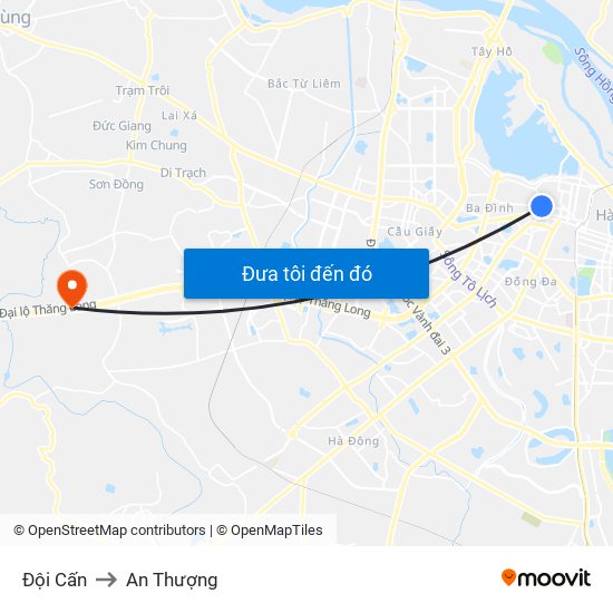 Đội Cấn to An Thượng map