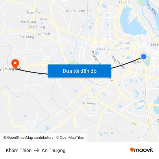Khâm Thiên to An Thượng map