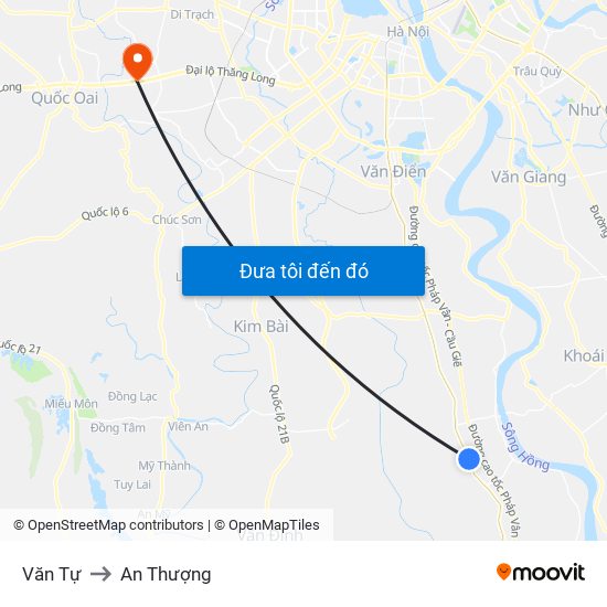 Văn Tự to An Thượng map