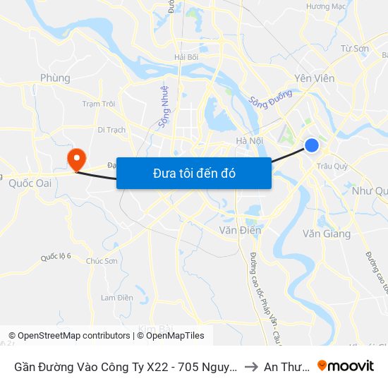 Gần Đường Vào Công Ty X22 - 705 Nguyễn Văn Linh to An Thượng map