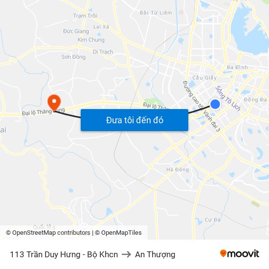113 Trần Duy Hưng - Bộ Khcn to An Thượng map