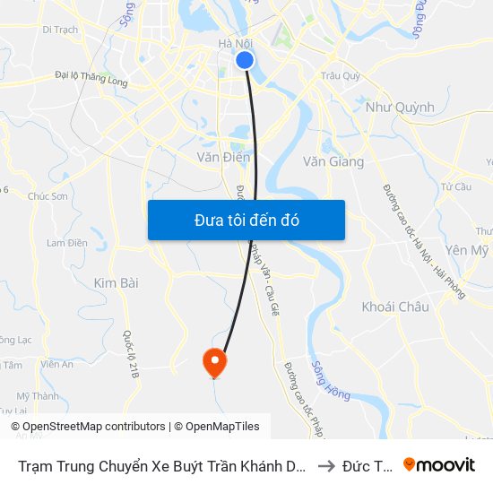 Trạm Trung Chuyển Xe Buýt Trần Khánh Dư (Khu Đón Khách) to Đức Thắng map
