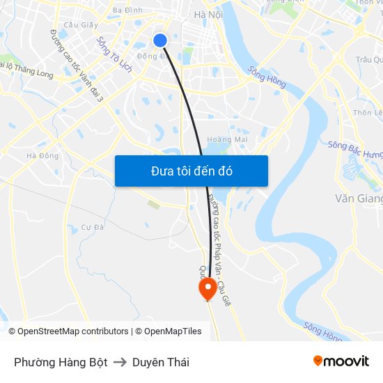 Phường Hàng Bột to Duyên Thái map
