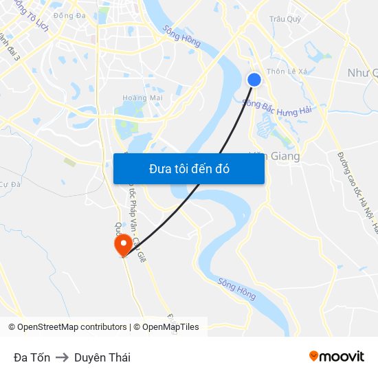 Đa Tốn to Duyên Thái map