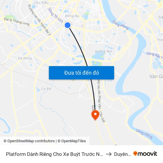 Platform Dành Riêng Cho Xe Buýt Trước Nhà 604 Trường Chinh to Duyên Thái map